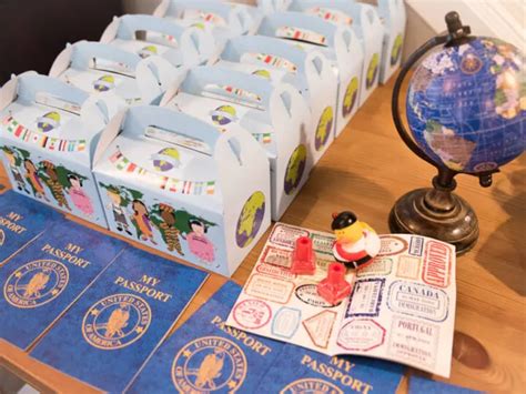 101 Guide To Host Around The World Themed Birthday Party Ideas