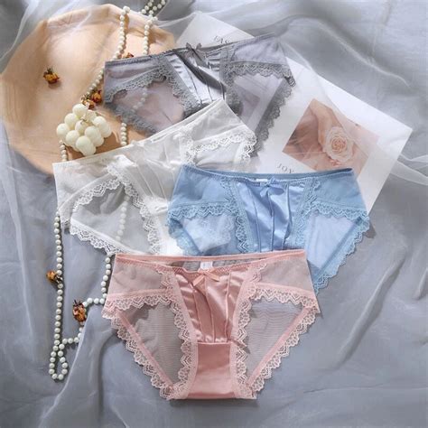 Intimo Raso Mutandine Tangas Mesh Slip Tinta Unita Lingerie Traspirante T Eur Picclick It