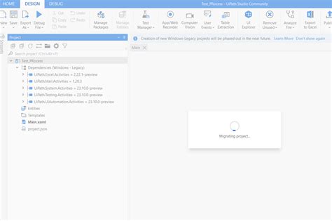 How To Migrate Projects From Windows Legacy To Windows Studio