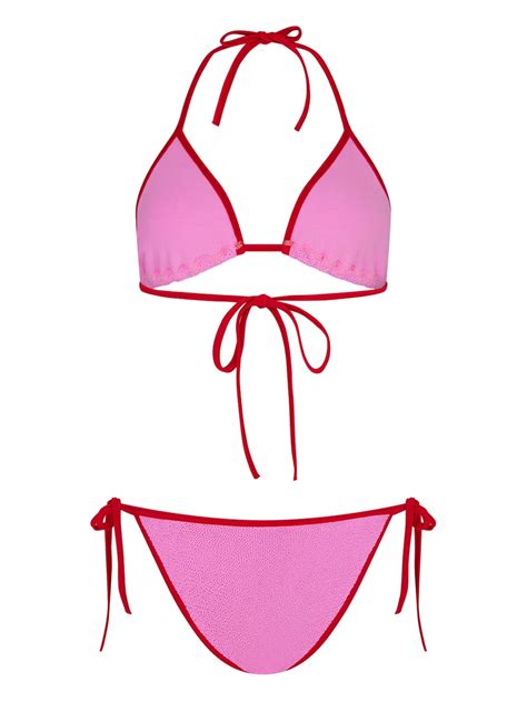 Hunza G Gina Bikini Pink Farfetch