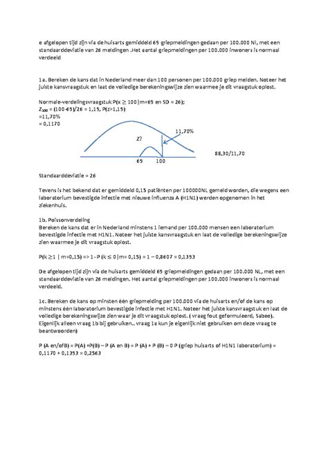 Oefenvragen Statistiek Met Antwoorden E Afgelopen Tijd Zijn Via De