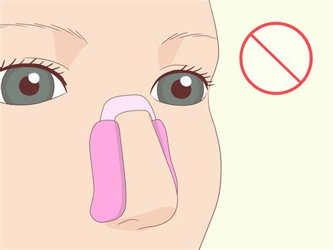 7 Ways To Fix A Crooked Nose WikiHow