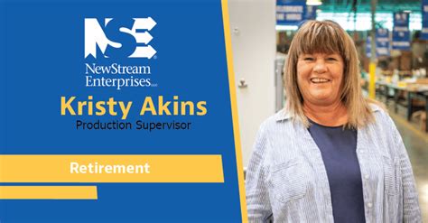 Akins Retires With 22 Years At NewStream NewStream