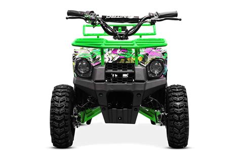 Quad Lectrique Enfant W Nmx Graffiti Vert Leminirider