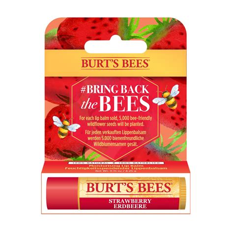 Burt S Bees Lippenbalsam Bring Back The Bees Limitierte Auflage 1er