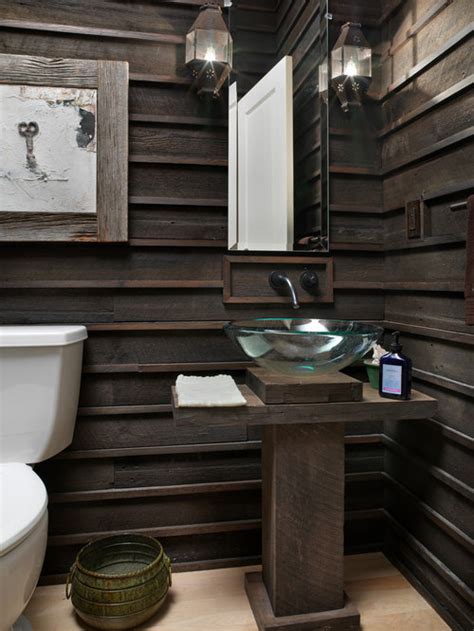 Dark Wood Paneling | Houzz