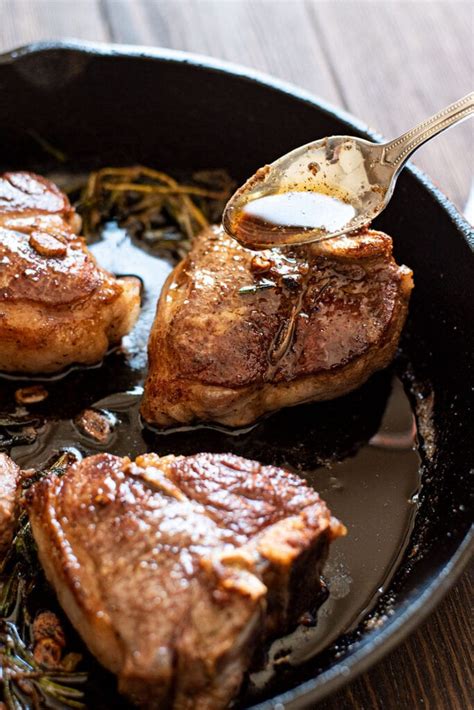 Lamb Loin Chops With Cognac Butter Kitchen Swagger