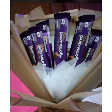 Jual BUKET SILVERQUEEN 30gr 65gr BUKET DAIRYMILK 30gr 65gr