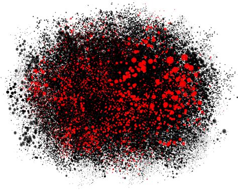 Background Paint Splatter Black Red Splash Frame Splatter - Etsy