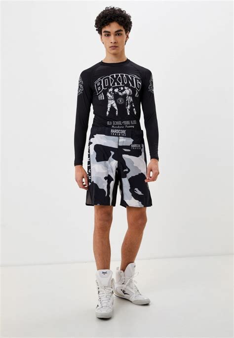 Рашгард Hardcore Training Kids Black LS цвет черный RTLACF купить в интернет