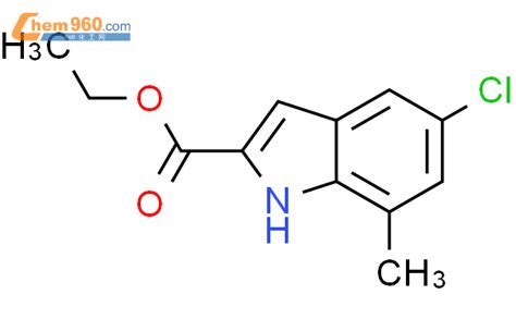 15936 71 7 Ethyl 5 chloro 7 methyl 1h indole 2 carboxylateCAS号 15936 71