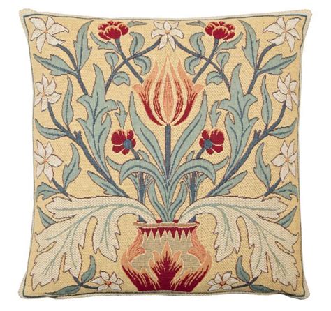 William Morris Tapestry Cushion Tulips Tapestry Cushion Tapestry