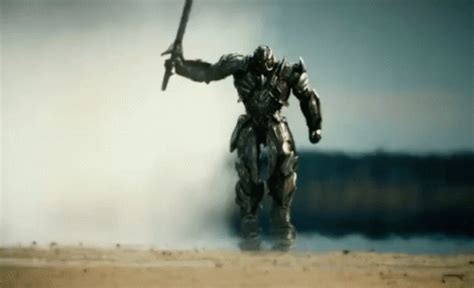 Pulling Sword Out Transformers Transformers Last Knight