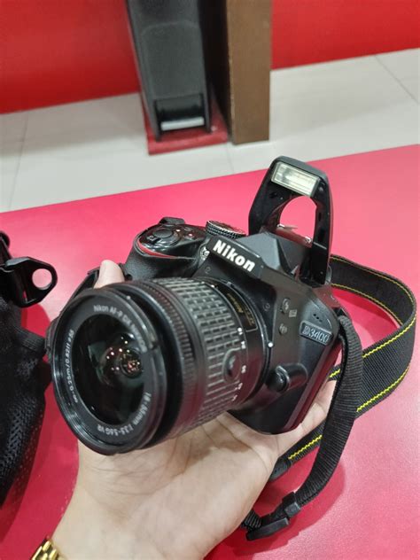 Nikon d3400 New item for sale, Photography, Cameras on Carousell