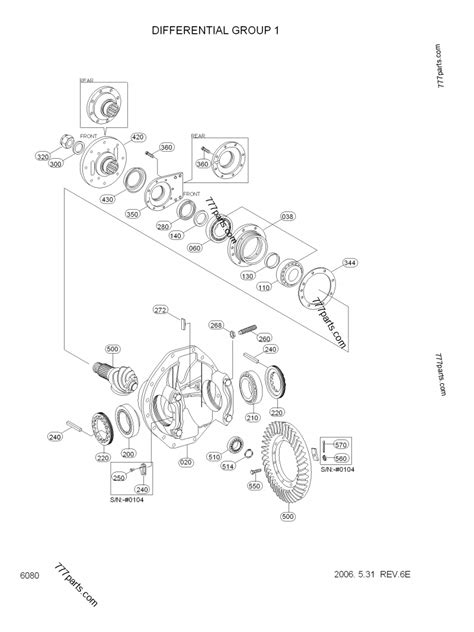 Zgaq Diff Carrier Assy Zgaq Hyundai Spare Part