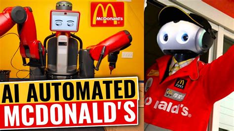 McDonald S FIRST Fully Automated Restaurant YouTube