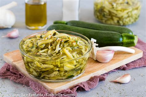 Zucchine Sott Olio Ricetta Facile E Gustosissima