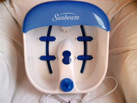 Spas Massage And Wellness Programmes Sunbeam Deluxe Foot Spa Model Sun0050 Almost New