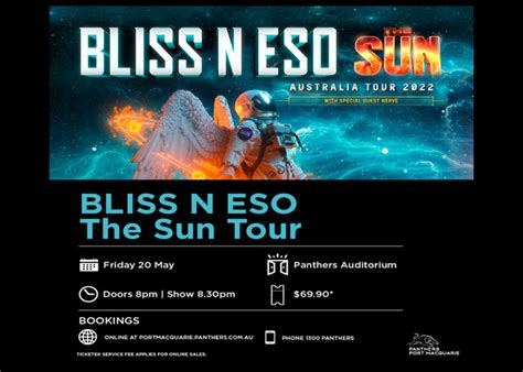 Bliss N Eso – The Sun Tour - Panthers Port Macquarie