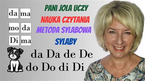 NAUKA CZYTANIA Metoda Sylabowa Sylaby DA DE DO DI Powtórzenie i