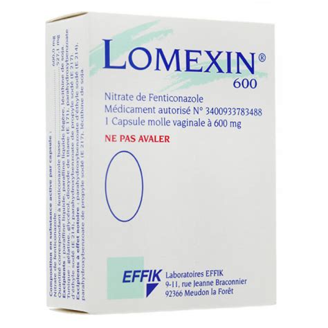 Lomexin Mg Capsule Vaginale