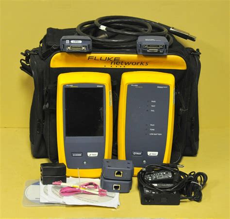 Fluke DSX 5000 Versiv Cat6a LAN Cable Certifier MITRA SURVEYING ANALYZER