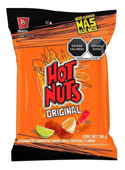 Cacahuates Barcel Hot Nuts Original 200g MercadoLibre