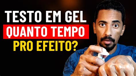 Testosterona Em Gel Quanto Tempo Leva Para A Testosterona Gel Fazer