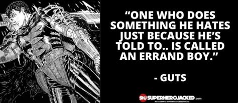 Top Ten Guts Quotes The Best Guts Berserk Motivational Quotes