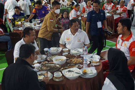 Suasana Akrab Bupati Asa Adakan Gala Dinner Jelang Pembukaan Porprov