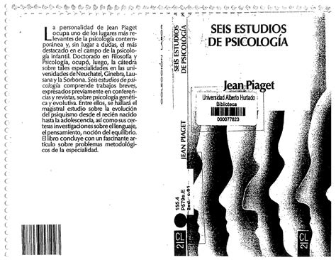 Piaget J 1967 Seis estudios de Psicología Primera parte pp 11