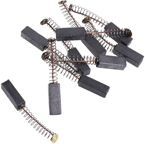 NIOOLIUK 15 Pcs Carbon Brushes with Wire Leads and Brush Springs ...