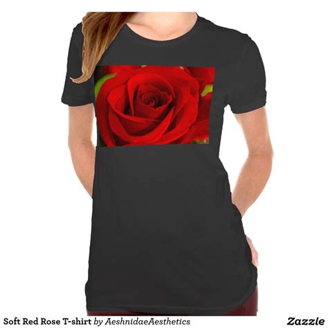 Soft Red Rose T Shirt Zazzle