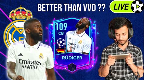 Ovr Cb Rudiger Gameplay Review Ii Fifa Mobile Ii Ucl Event