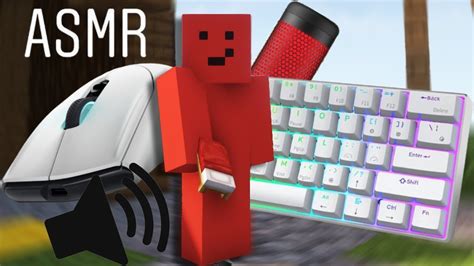 Mouse Keyboard ASMR Sounds CubeCraft Skywars 200 FPS YouTube