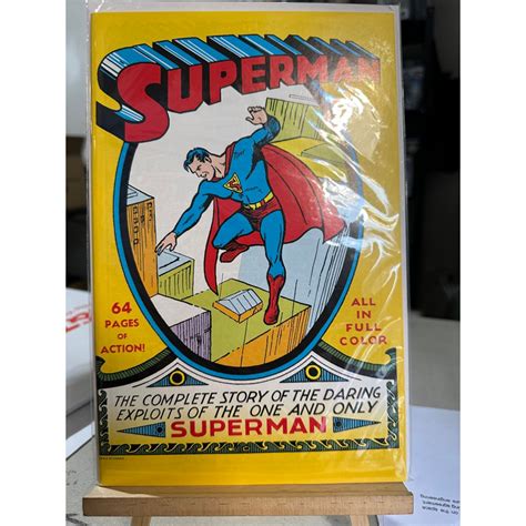 Dc Comics Superman Facsimile Edition Shopee Malaysia