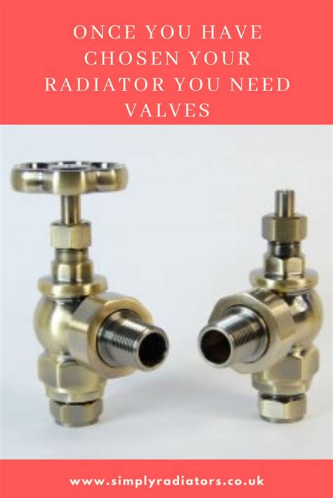 Choosing valves - contemporary and traditional | Radiator valves, Valve, Radiators