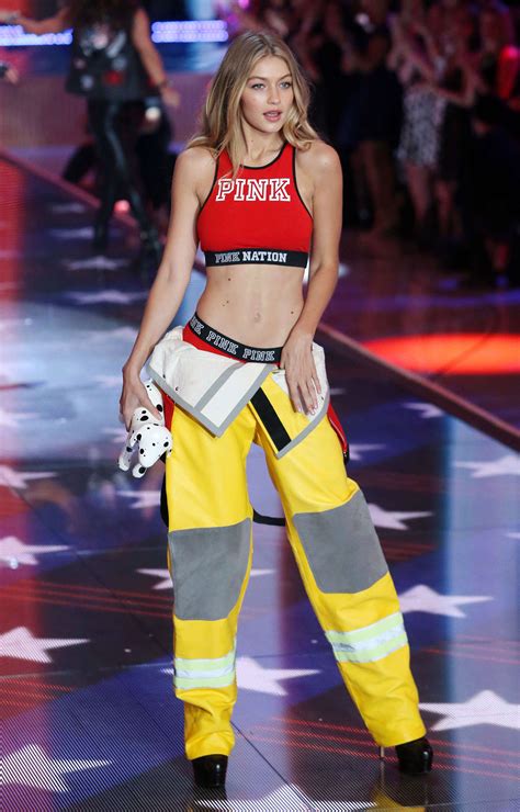 Gigi Hadid 2015 Victorias Secret Fashion Show Runway 33 Gotceleb