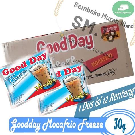 Jual KOPI GOOD DAY MOCAFRIO FREEZE SACHET PER DUS 120 SACHET GROSIR