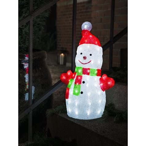 Konstsmide Led Wegeleuchte Schneemann In Wei Wayfair De