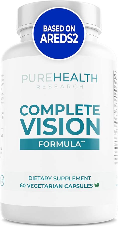 Buy Complete Vision Formula Eye Health Supplements For Adults