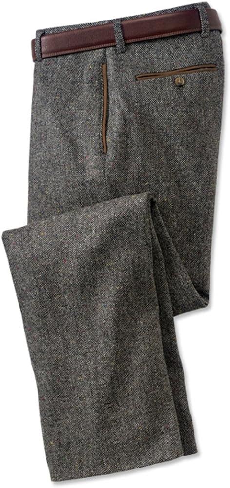 Orvis County Donegal Tweed Pants Charcoal At Amazon Mens Clothing Store