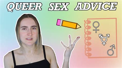 LGBTQ SEX ED QUEER SEX ADVICE YouTube