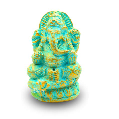 Ganesh Stone Statue With His Vahana Daun Gift