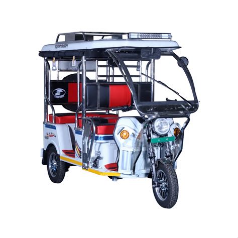 Sargam E Ride Ss Model White E Rickshaw At Rs In Muzaffarnagar