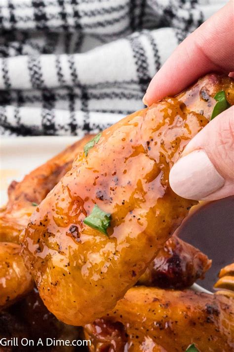 Hot Honey Chicken Wings Grillonadime