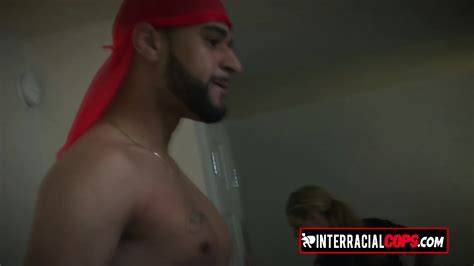 Horny MILFs Fuck With Black Suspect During Investigation