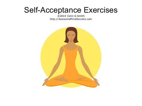 Self Acceptance Exercises