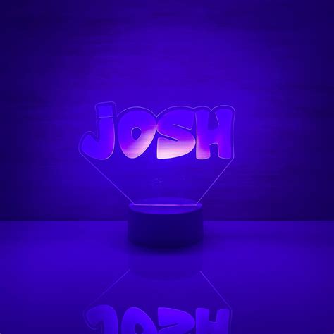 Name Custom Personalized Led Night Light Unique T Bedroom Nursery