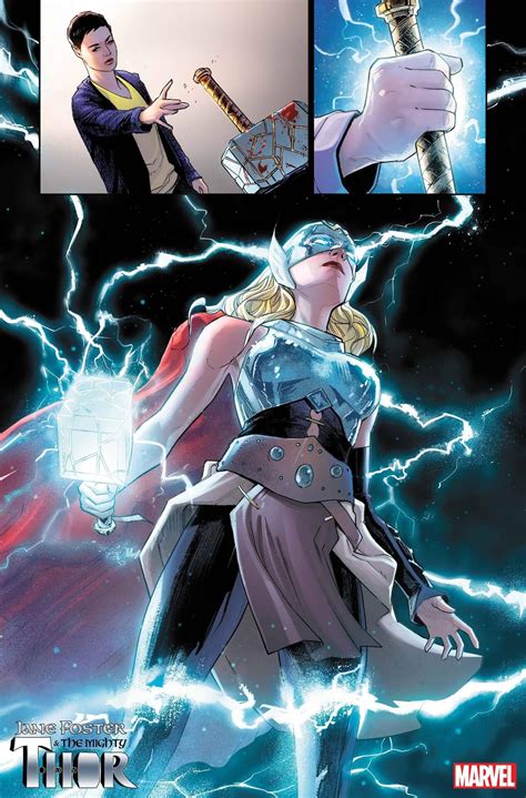 Marvel Revela Pr Via Oficial Da Nova Miniss Rie Da Poderosa Thor